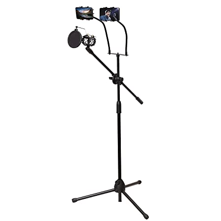 Powerpak 103C Multi-function Microphone Stand Black