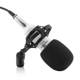 Powerpak BM-700 White Professional Studio Microphone (Requires phantom power or sound card)