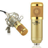 Powerpak BM-800 Gold Professional Condenser Microphone (Requires phantom power or sound card)